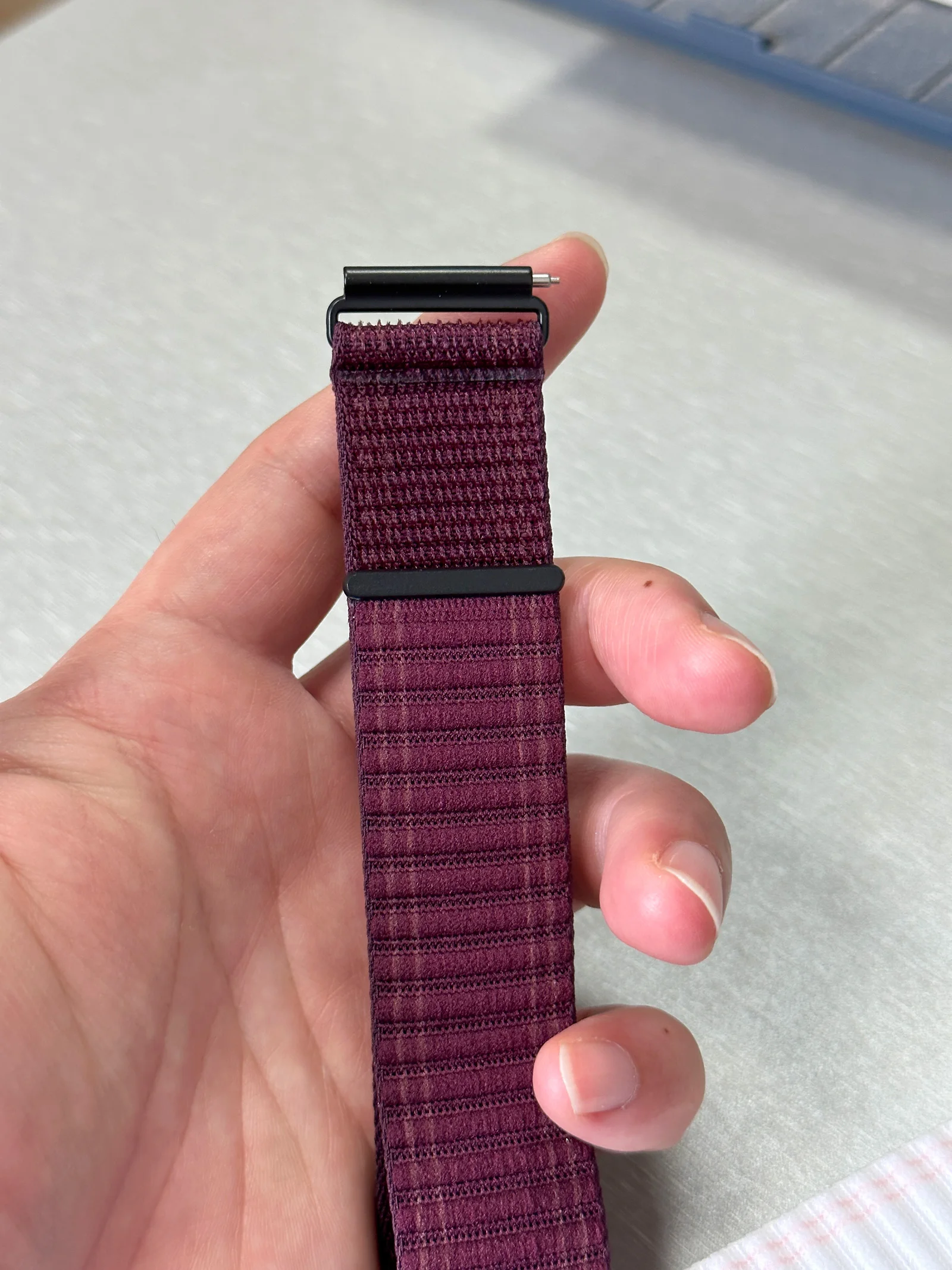 Mountain Wave Nylon Strap, Lightweight Secure-Fit Breathable Replacement Band