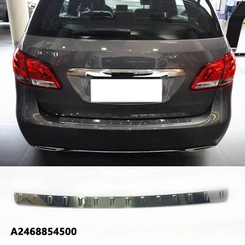 A 2468854500 Trunk Back Tail Door Pedal Step Chromium Styling Chrome ...