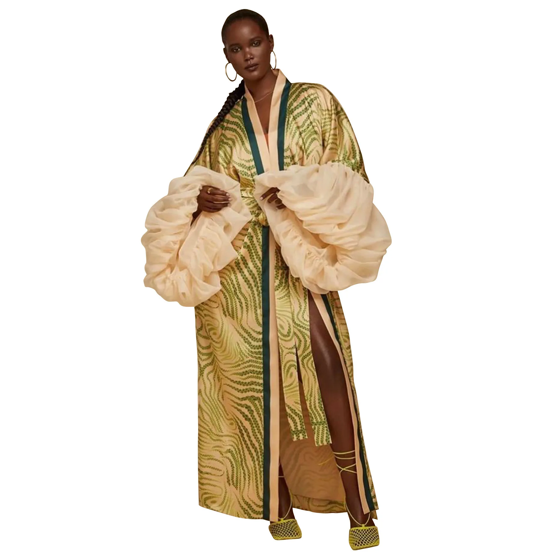 Kimono japonais mode manteau Cardigan chemisier élégant femmes Long Cardigan traditionnel Kimonos robe Dashiki afrique vêtements