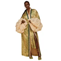 Kimono japonais mode manteau Cardigan chemisier élégant femmes Long Cardigan traditionnel Kimonos robe Dashiki afrique vêtements 1