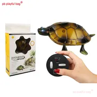 PB Playful Bag Infrared remote control simulation turtle model Wireless electric Luminous children's toys Creative gifts VG48 2