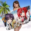 Anime High School DxD Cartoon Beach Towel Cute Kawaii Room Decor Bath Girls Children Hand Towels For Bathroom Shower 5