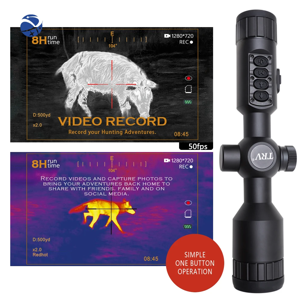 

Best Price 2-10X HD Optics Thermal Imaging Scope For Hunting Infrared Night Vision Thermal Monocular Scope For Hunting