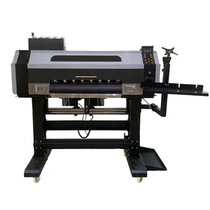 Классический 24-дюймовый (60 см) DTF принтер с двумя стандартными печатными головками, прямая передача пленочного принтера для печати ПЭТ-пленки, футболок