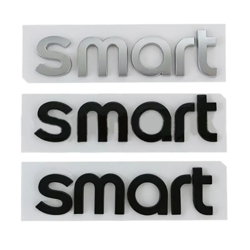 

SMART Car stickers for Mercedes-Benz refit decal decoration label head logo before after the tail logo universal car accessories