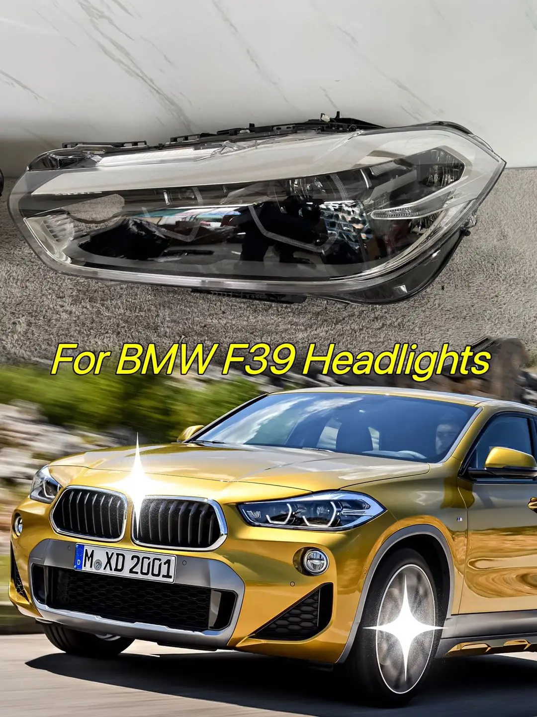 

Для BMW X2 F39 сборная фара автомобильная светодиодная фара