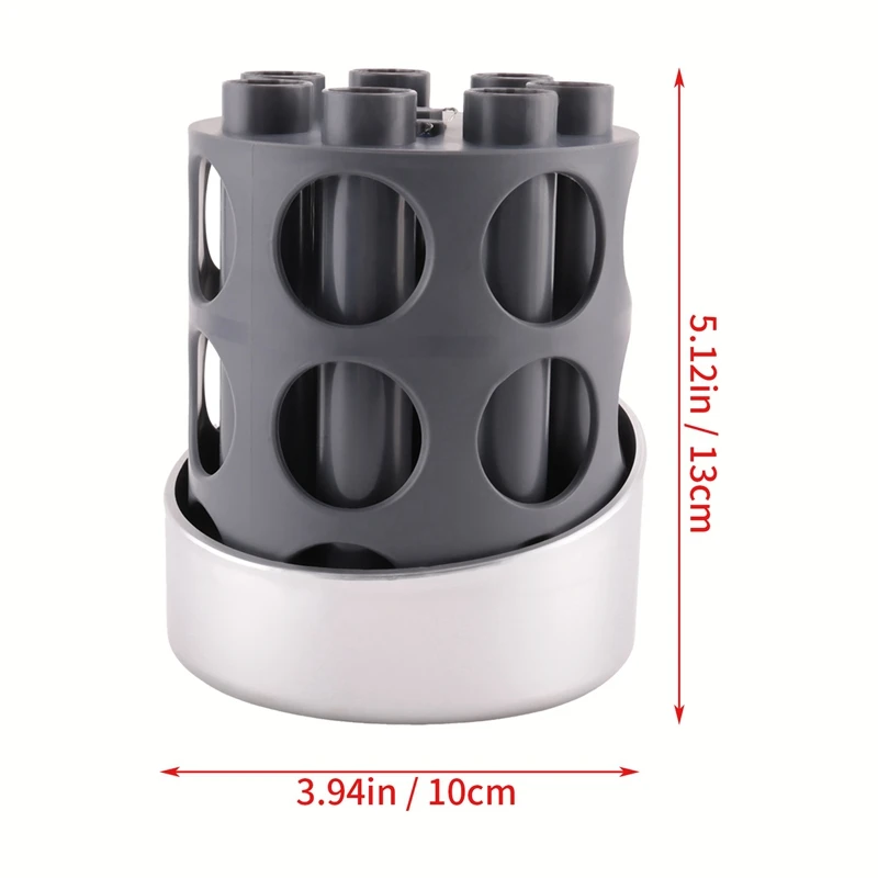 1 Piece Inspired By A-10 Warthog Equipped GAU-8 Rotating Pen Holder Spinning Desk Organizer 6