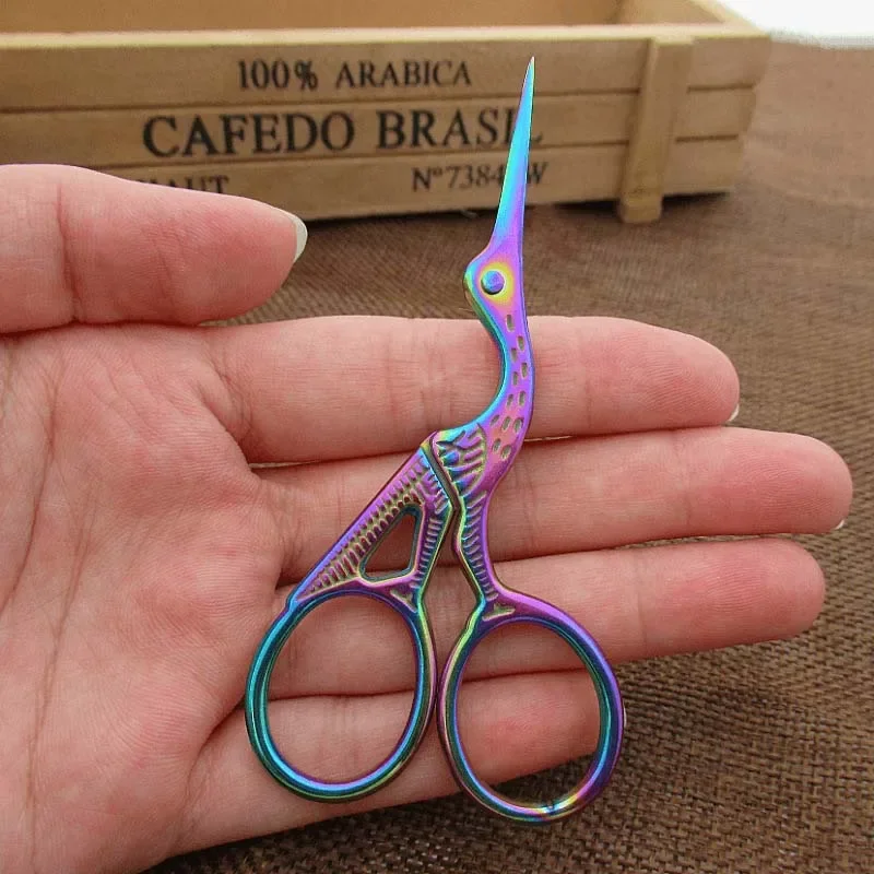 Embroidery Sewing Scissors Stainless Steel Small Craft Dressmaker Shears
