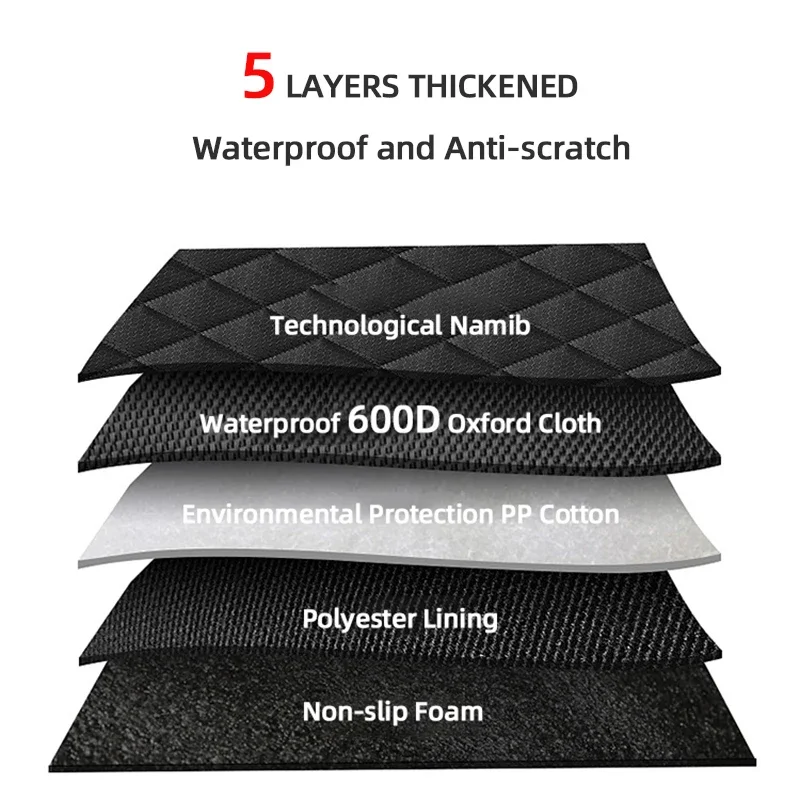 

Dogs Back Hammock Pad For Safety Cover Seat Pet Protector Carrier Mat Travel Car Waterproof Rear Car