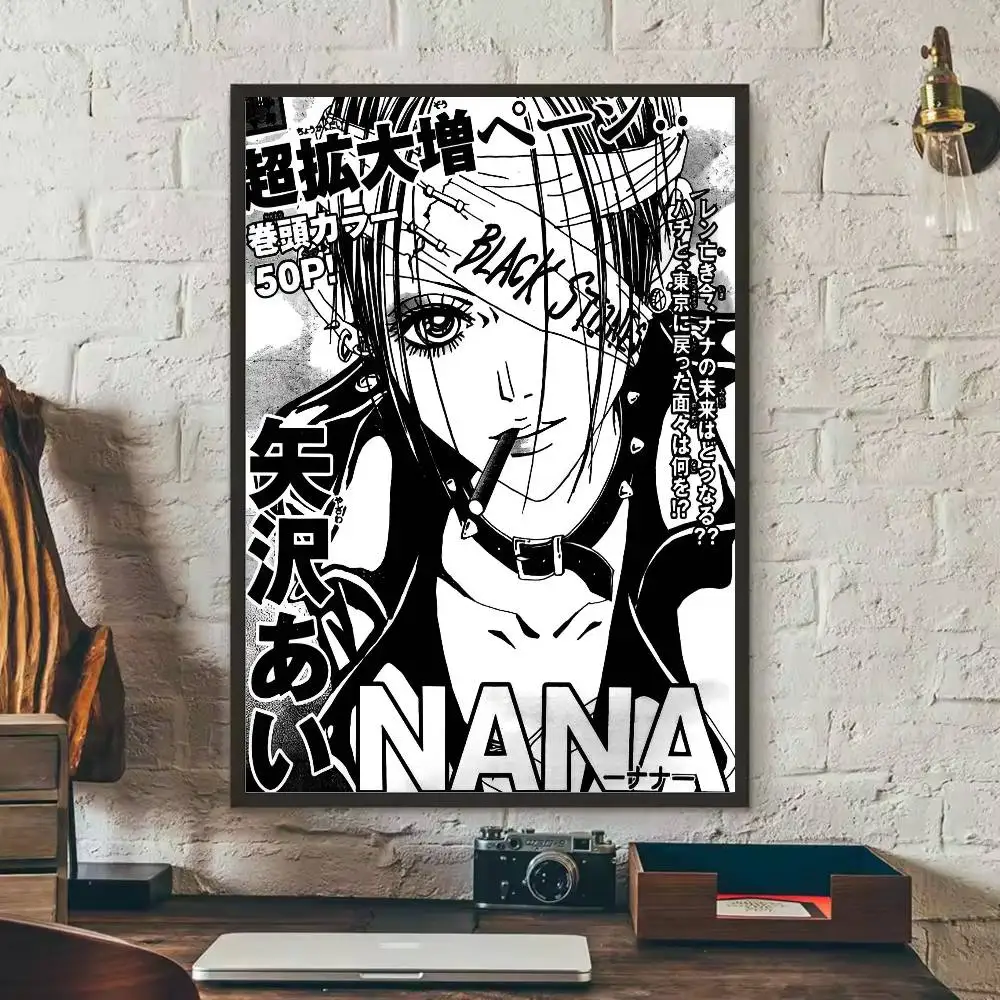 NAna Anime Black S-Stone Poster HD Kunst klebrige Wand wasserdicht Zuhause Wohnzimmer Schlafzimmer Bar ästhetische Dekoration – Detail 29