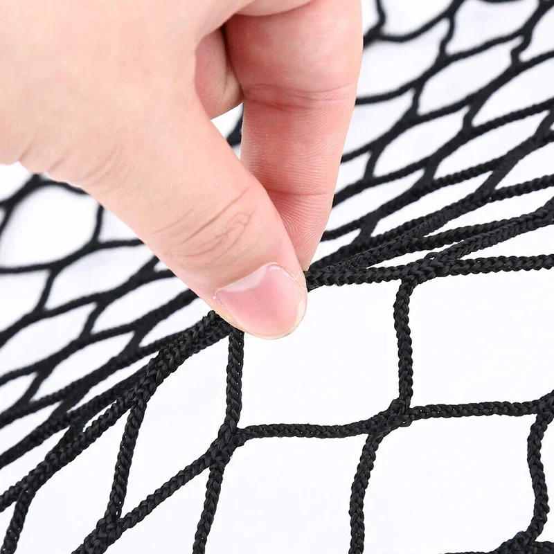Car Trunk Cargo Net – Durable Nylon Elastic Mesh Storage Organizer for SUV & Truck