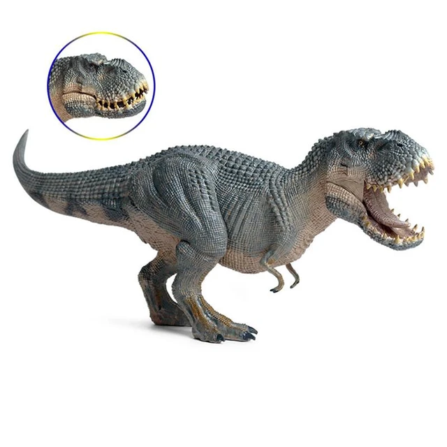 36.5cm Jurassic Tyrannosaurus Rex Model With Movable Mouth PVC Dinosaurs  Action Figure Model Toy for