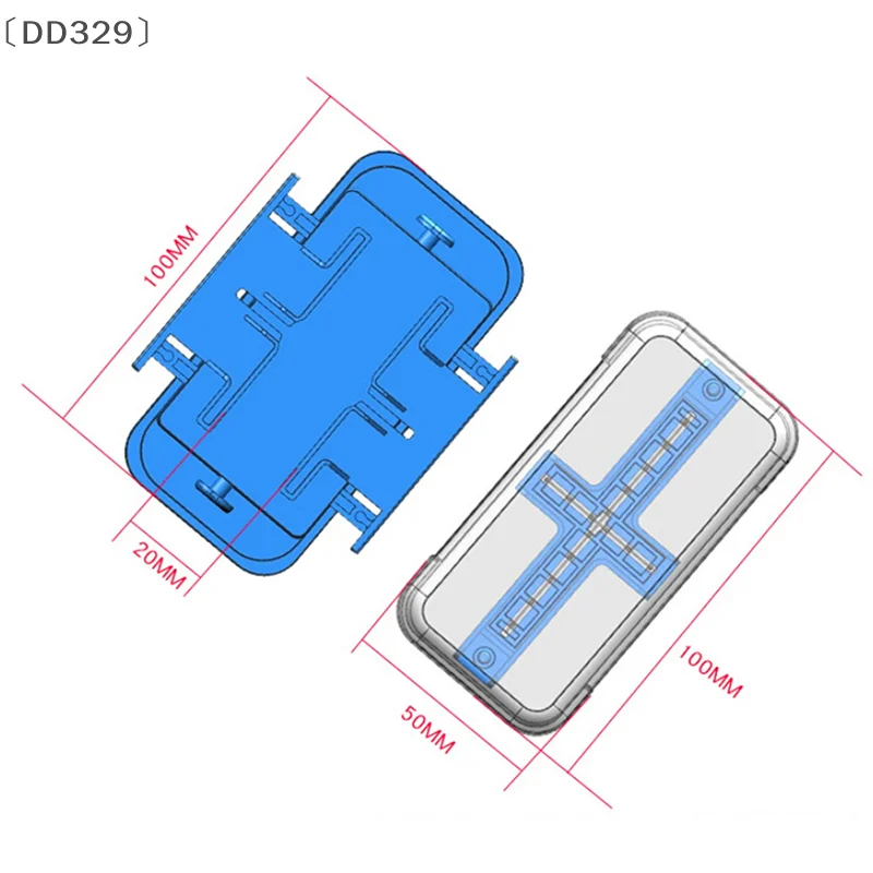 〔DD329〕Multiple Pill Splitter Stainless Steel Blade Quartering 1/4 1/2 Pill Cutter For Round Oblong Pills Tablet Cutter Splitter
