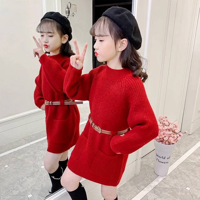 Little Girl Casual Winter Dresses