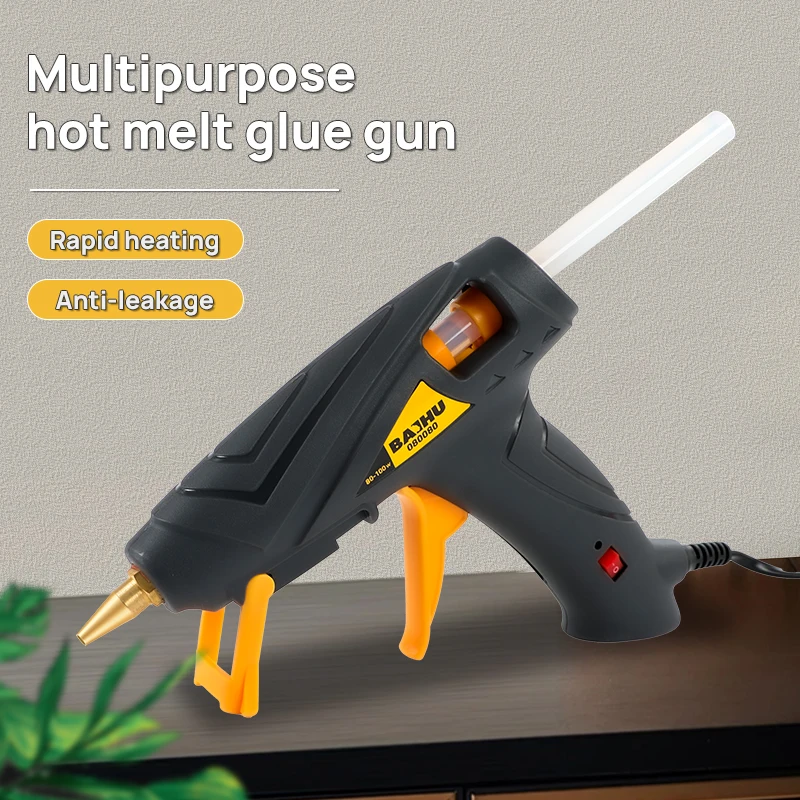 20/80W Hot Silicone Gun Melt Glue With 7/11mm Glue Sticks Mini Industrial Guns Household Heat Temperature Thermo for DIY Crafts 2