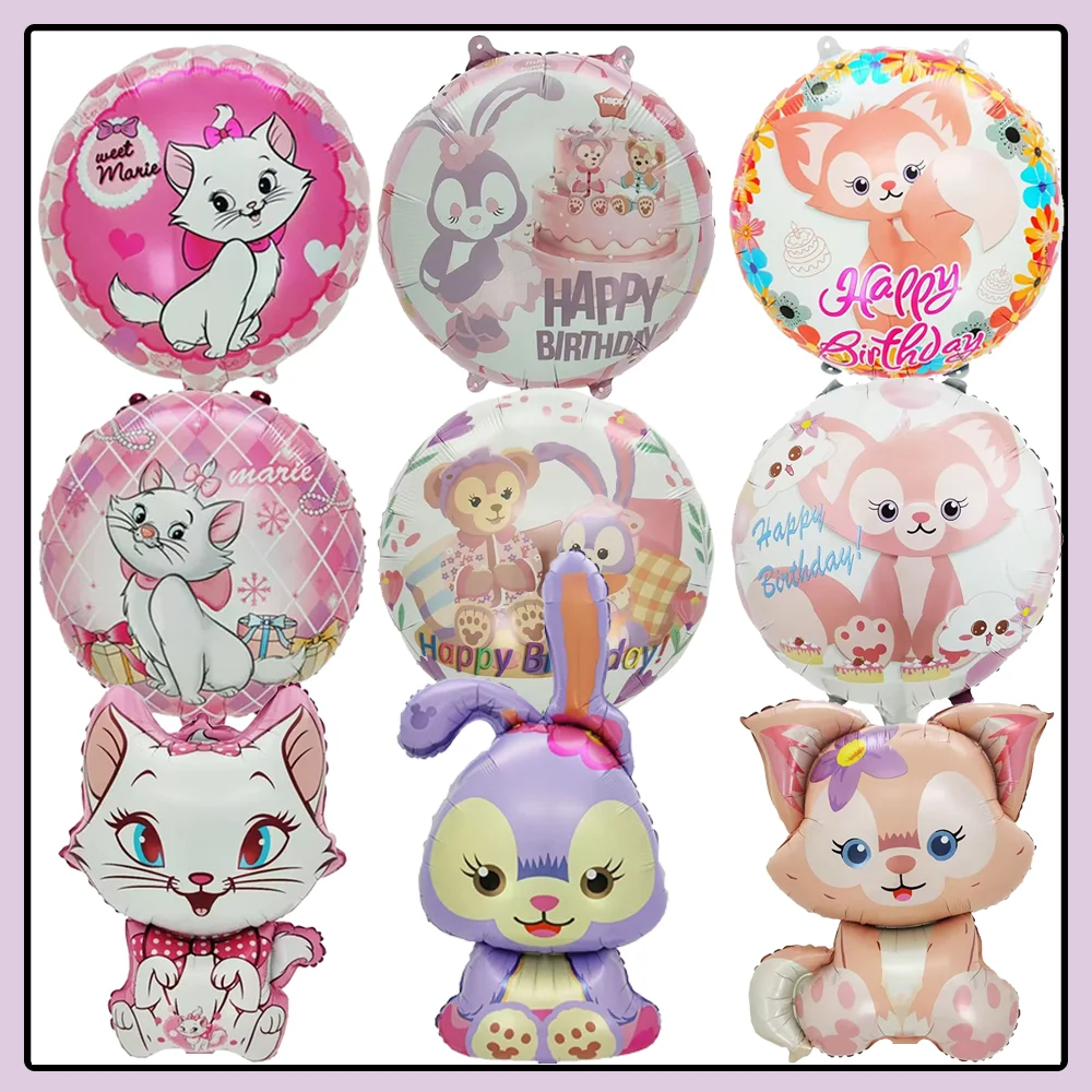 

Disney StellaLou Helium Balloons Cartoon Baby Shower Supplies LinaBell Birthday Decor Foil Balloon Party Supplies Girl Gifts