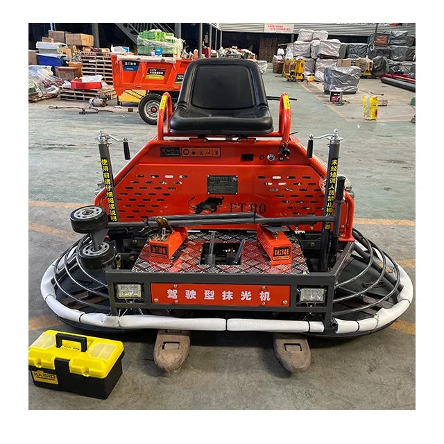 Concrete Leveling Trowel Advanced Design Max Speed 3600 Driving Type Troweling Machine For Construction