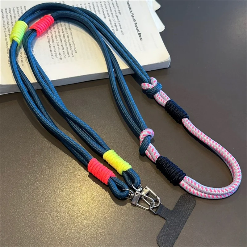 Elegant Crossbody Mobile Phone Lanyard with Stylish Hanging Chain Design