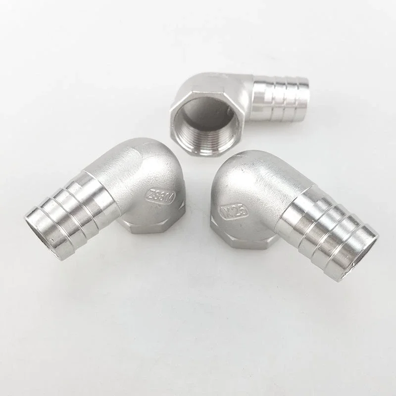 Рисунок 4 - Колено для шланга с зазубринами 1/4 дюйма