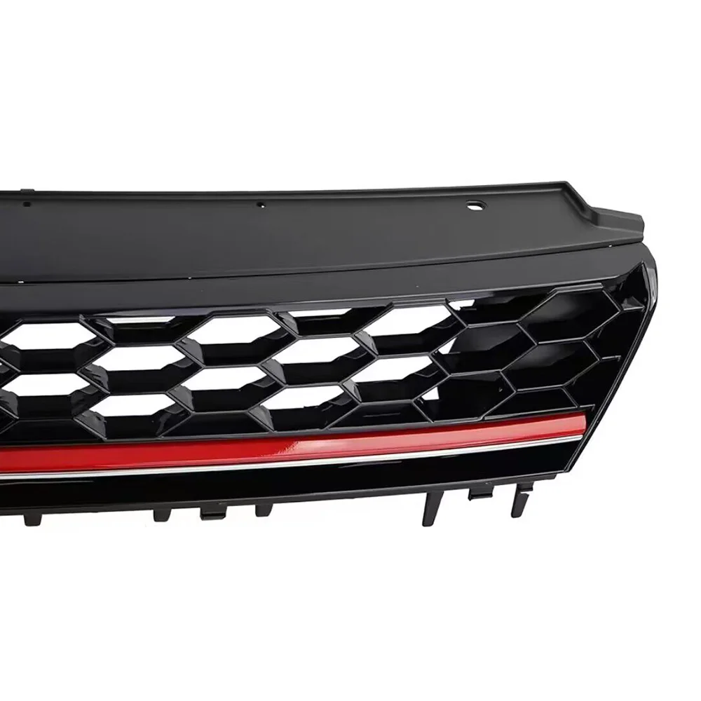 폭스바겐 VW 골프 7 MK7 2014 2015 2016 2017 허니콤 메쉬 프론트 레이싱 그릴 (프론트 범퍼 센터 그릴)