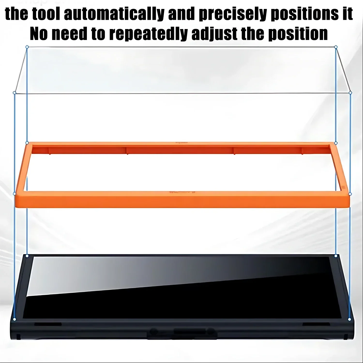Tempered Glass Screen Protector with Easy Installation Tool - Anti-Scratch Cover