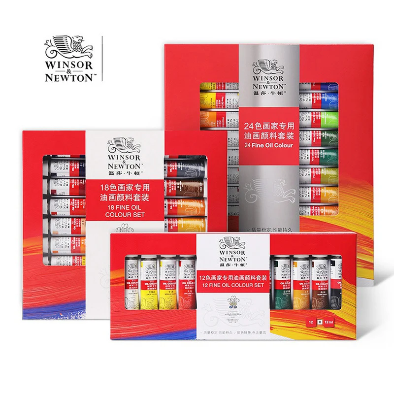 12/18/24 Colors 12 ML Tube Oil Paints Art For Artists Canvas Pigment Art Supplies Drawing Set