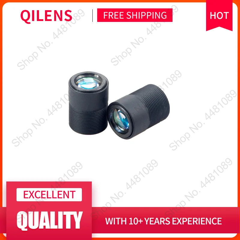 QILENS CCTV Lens M7 12mm for Security 720P 1080P HD Mini Camera Pin hole Lens