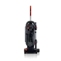 Hoover Commercial HushTone Upright Vacuum Cleaner, 15 inches with Intellibelt, For Carpet and Hard Floors, CH54115, Gray 2