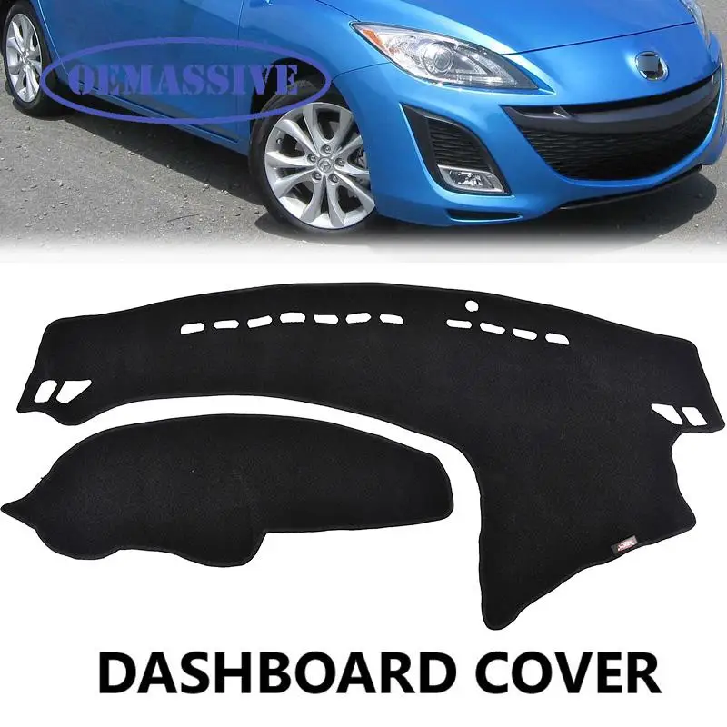 OEMASSIVE FIT FOR 2009 2010 2011 2012 2013 MAZDA 3 DASHBOARD COVER DASHMAT DASH MAT PAD SUN SHADE DASH BOARD COVER CARPET