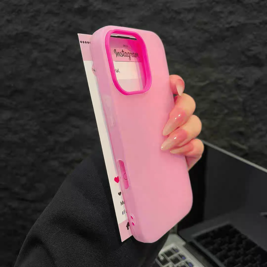 Candy Color Frosted Glow Matte Soft Phone Case Cover