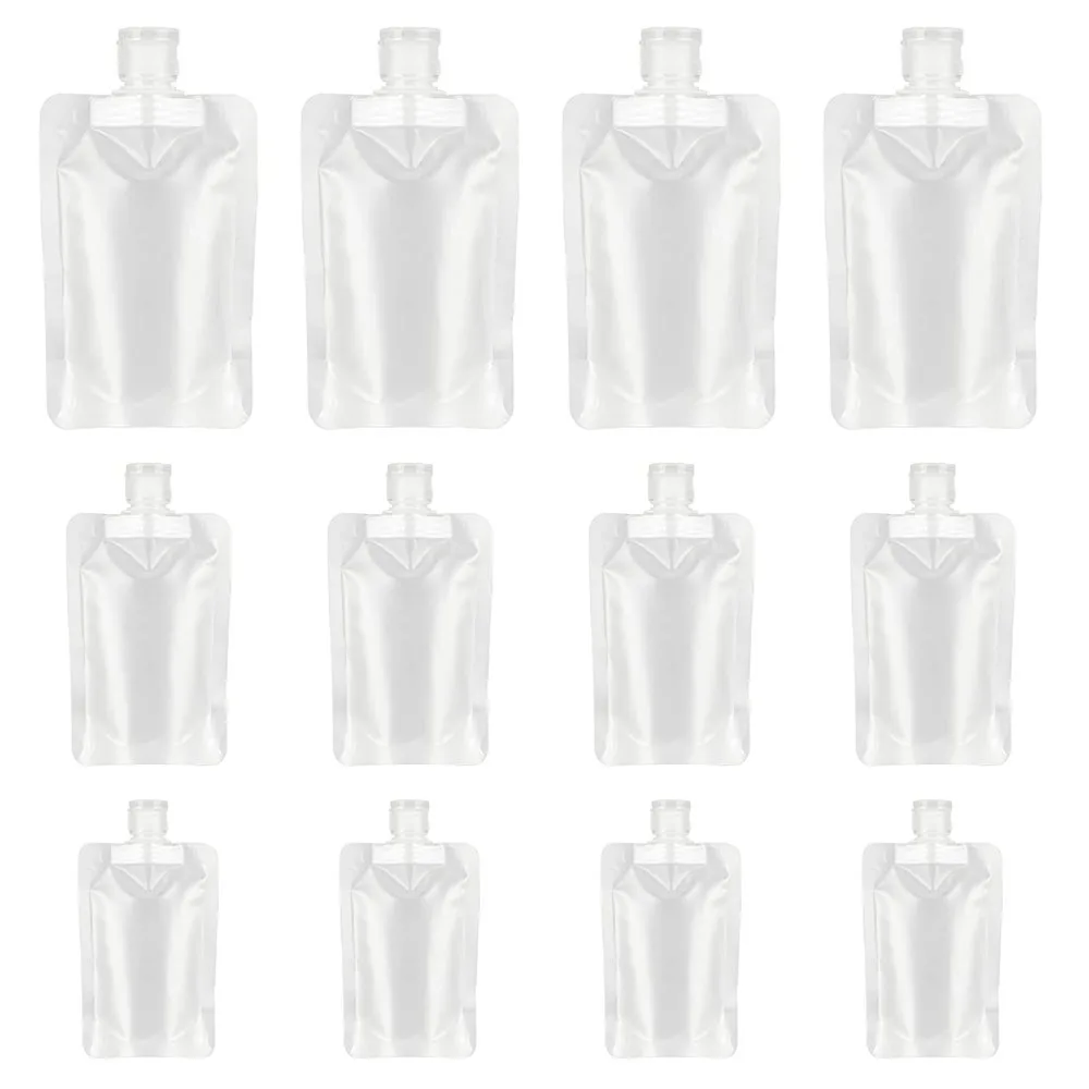 100pcs Portable Travel Liquid Packaging Bag Lotion Dispenser Bag