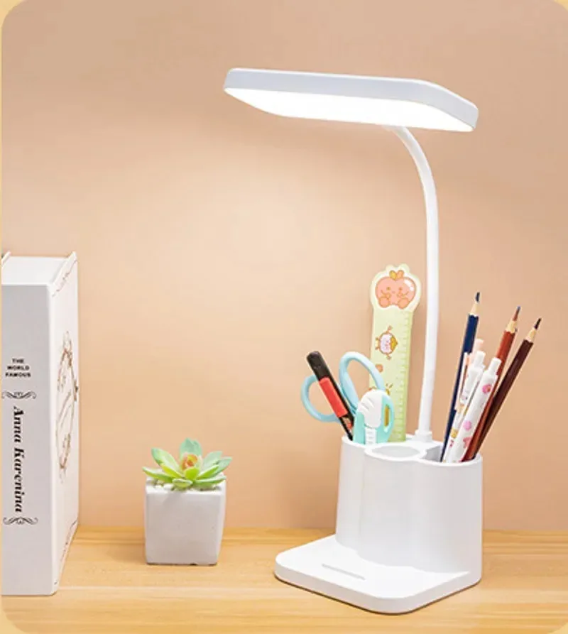 USB plug-in power Learning Dormitory Bedroom Bedside Reading Night Light LED Desk Lamp Eye Protection College Student Nightlight 5