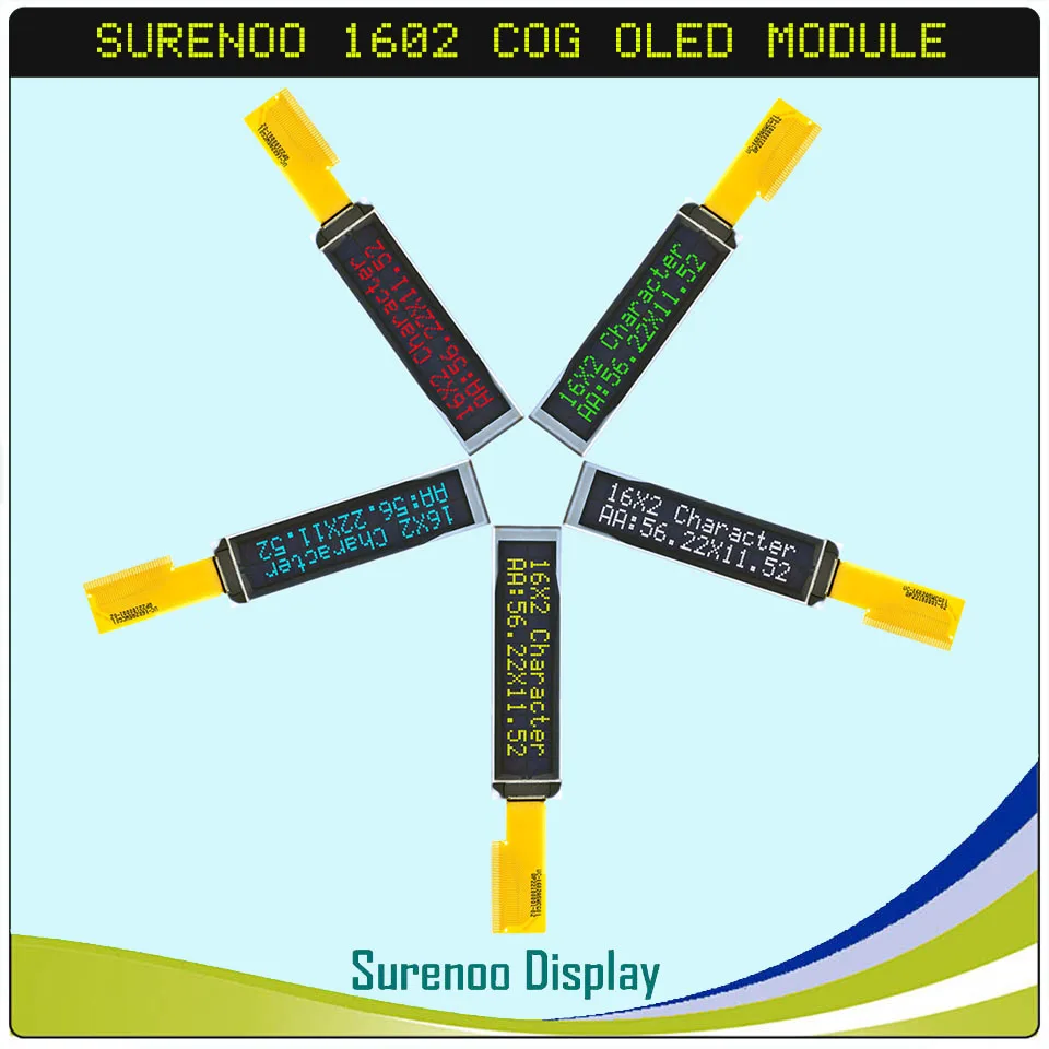 Real-OLED-Display-1602-162-16-2-Character-LCD-Module-Display-LCM-Screen ...