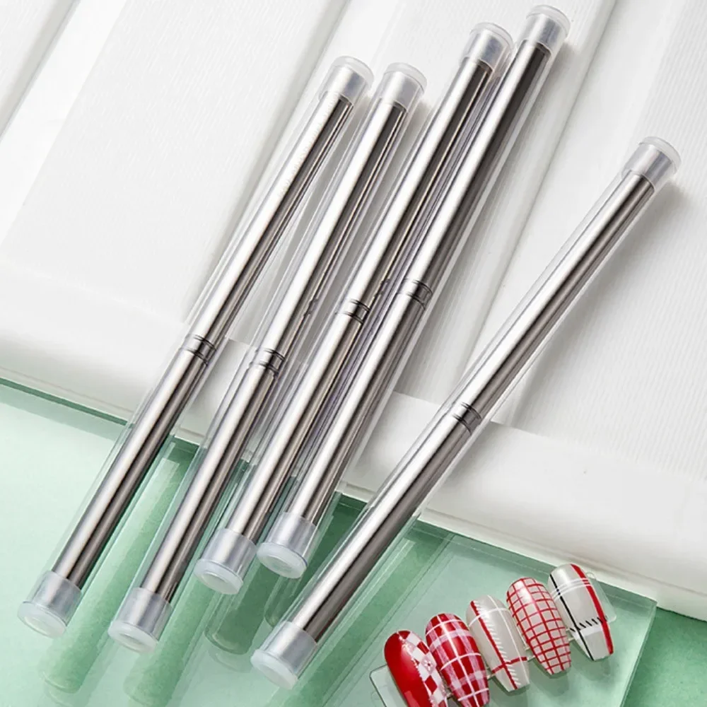 Nail Art Tools Brush Liner Stripe Pattern Painting Acrylic UV Gel Extension Drawing Carving Pen DIY Manicure