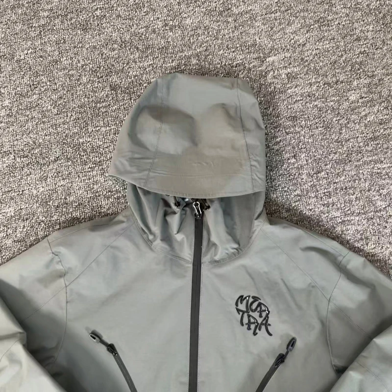 Men's Women's Mertra Jacket Water-soluble Full Print Logo New