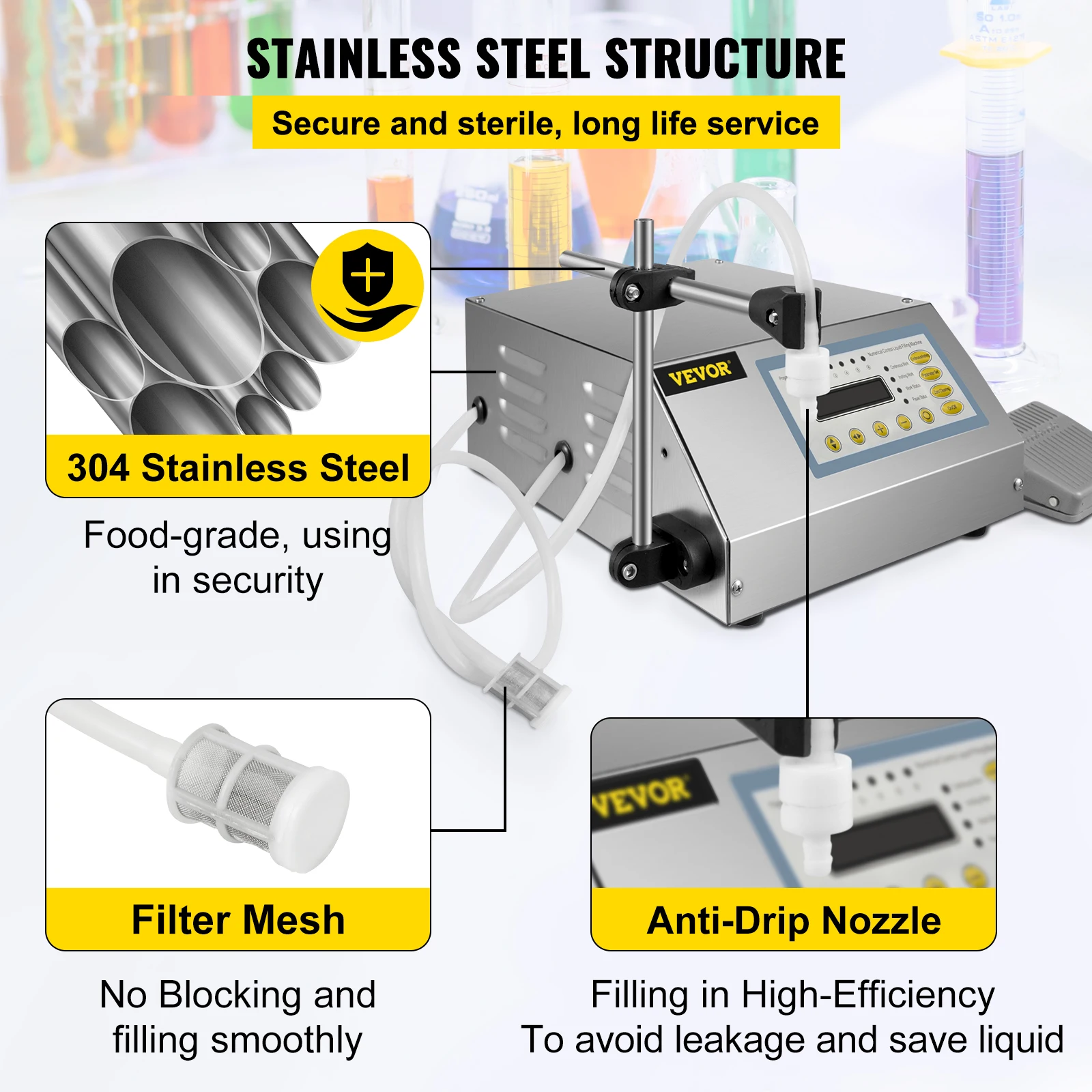 Рисунок 5 - VEVOR Машина для розлива жидкости