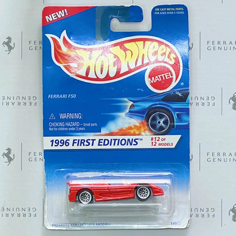 

Hot Wheels Ferrari F50 1/64 Metal Die-Cast Model Cars Collection Toy Vehicles