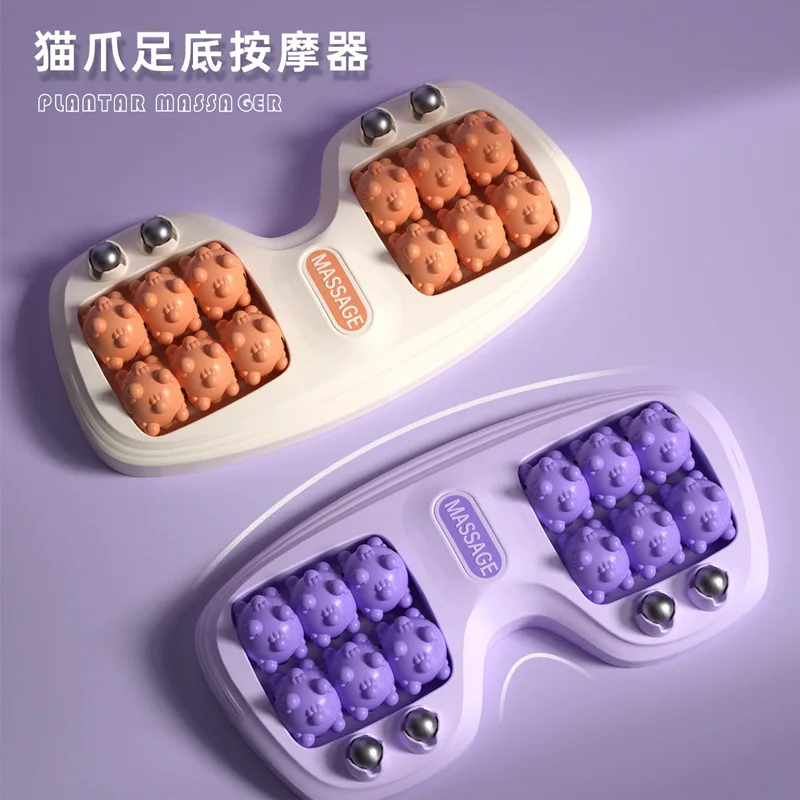 

Foot Massage Roller Feet Reflexology Acupuncture Therapy Body Stiffness Yoga Fitness Training Muscle Relaxation Therapy Massager