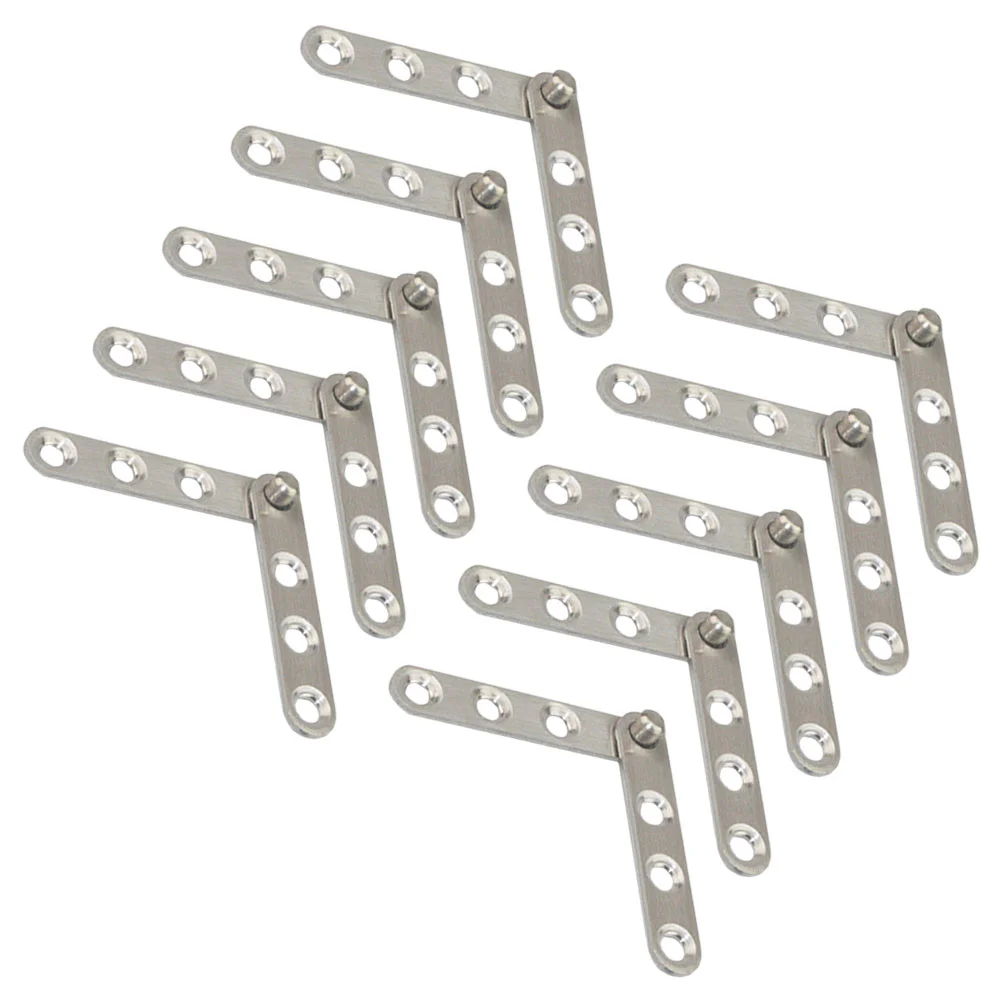 

10pcs Hidden Rotatable Hinges 360 Degree Rotatable Hinges Replacement Door Hinges