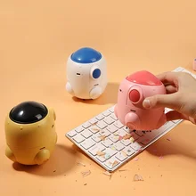 

Urallife Portable Desk Set Cleaner Rocket Shape Cordless Dust Sweeper Rechargeable Mini Vacuum for Office