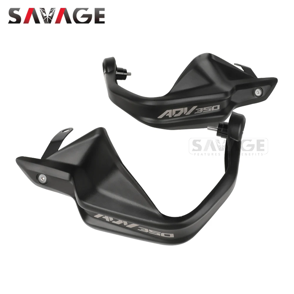 Paramani Manubrio Per Honda ADV350 2022-2023 - Neri, In Nylon, Antivento E Antiproiezione - Foto 3