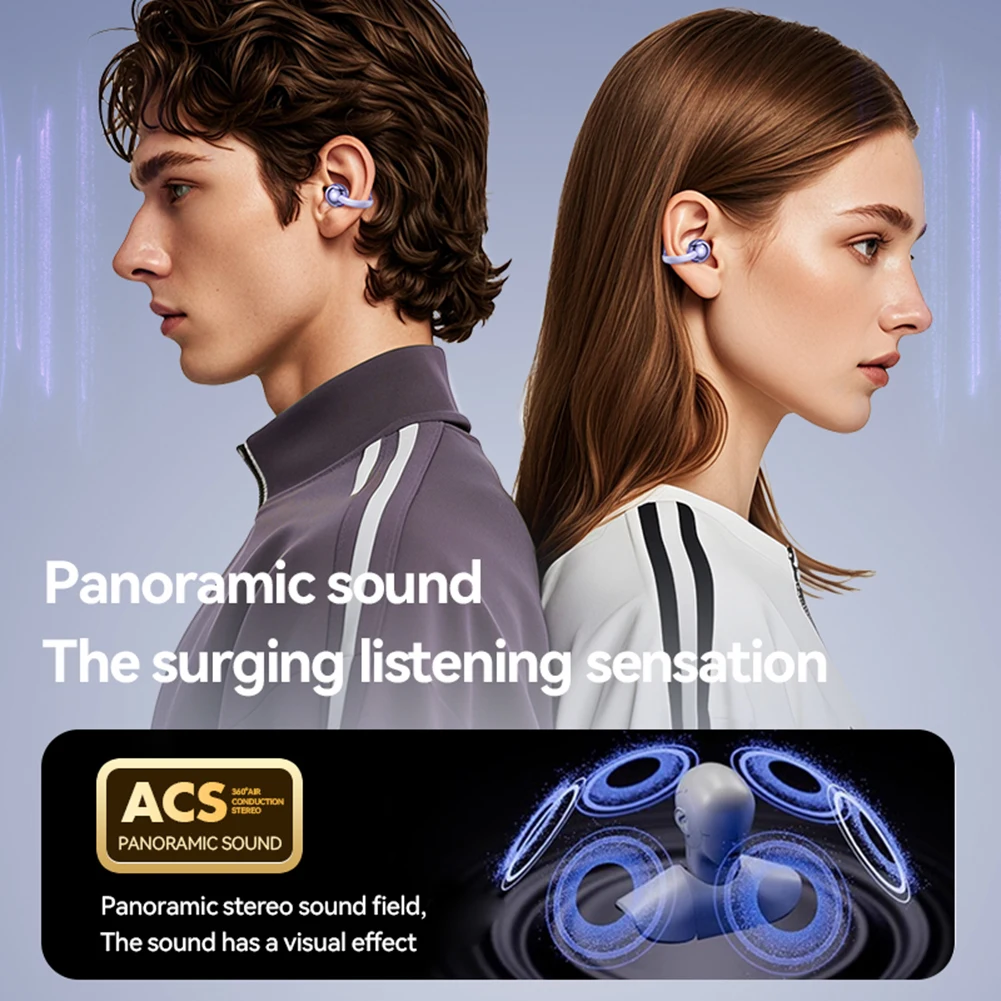 M91 Wireless Earphone 40dB Noise Cancelling Bluetooth 5.4 Headphone Real-time Language Translation TWS Earbuds Transparency Mode