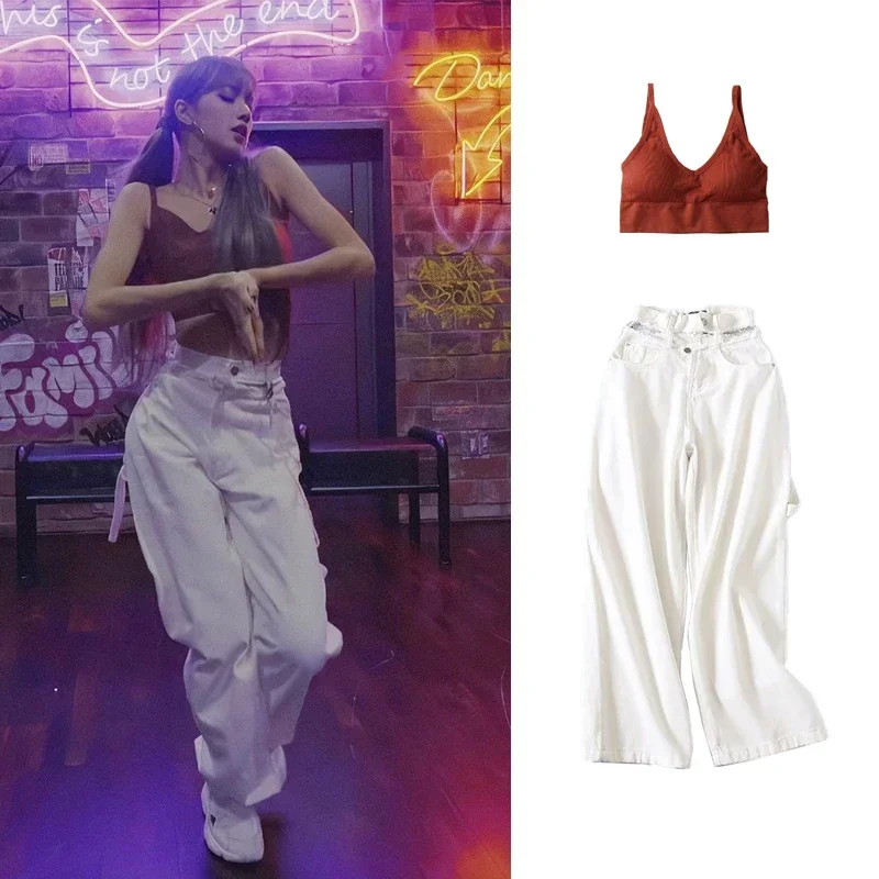 

Новые женские джазовые танцевальные костюмы, женская одежда для фестиваля, женские длинные брюки для уличных танцев