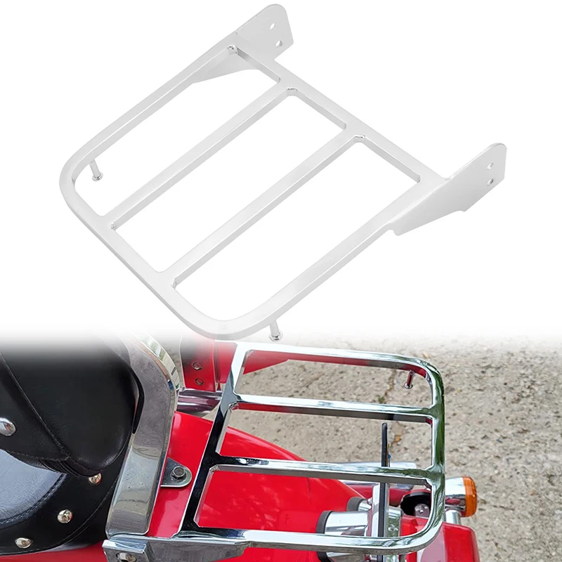 Motorfiets Solo Seat Sissy Bar Bagagerek Voor Marauder VZ800 1997-2007 Boulevard C50/C90 2005-2009 C50/M50 2012-2013 (Zwart