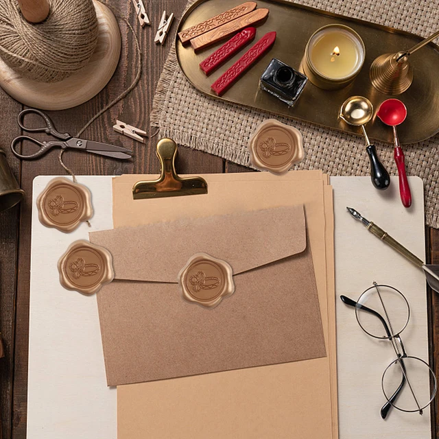 50 Adesivi Sigillo Cera A Cuore - Autoadesivi Per Regali, Matrimoni E San Valentino - Foto 9