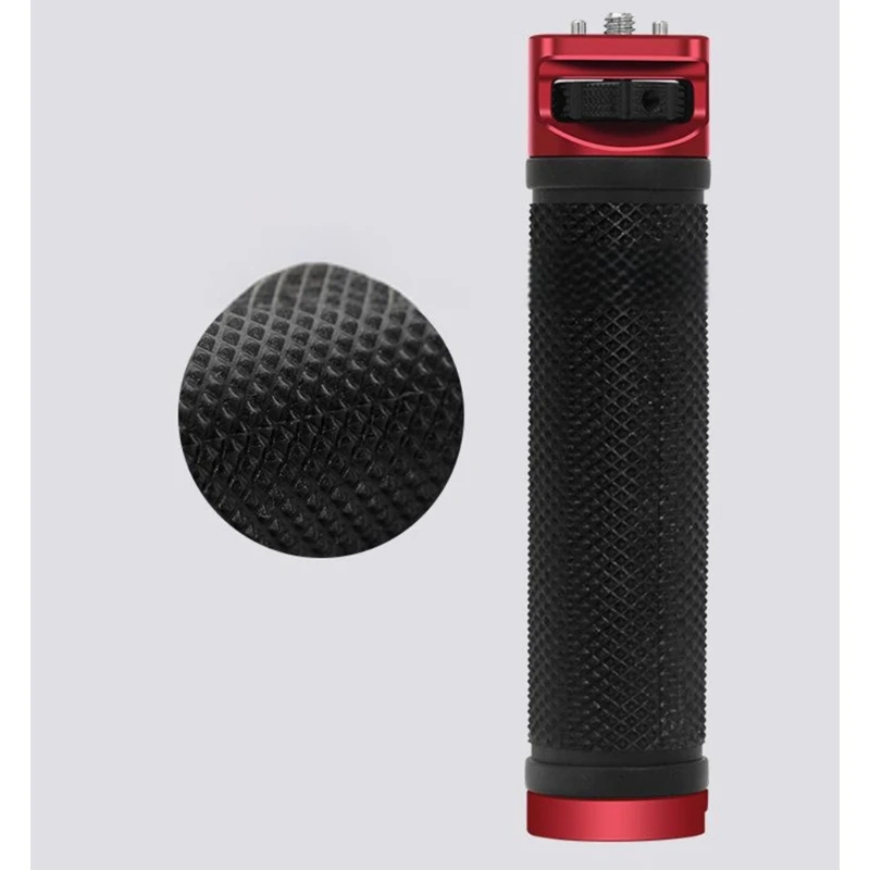 Comfortable Grip Handle Gimbal Stabilizer Silicone Extended Handgrip with Double Positioning Pins for Weebill Lab/S