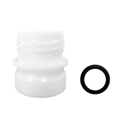 Crystal Glass Bottle Replacement Adapter (White)