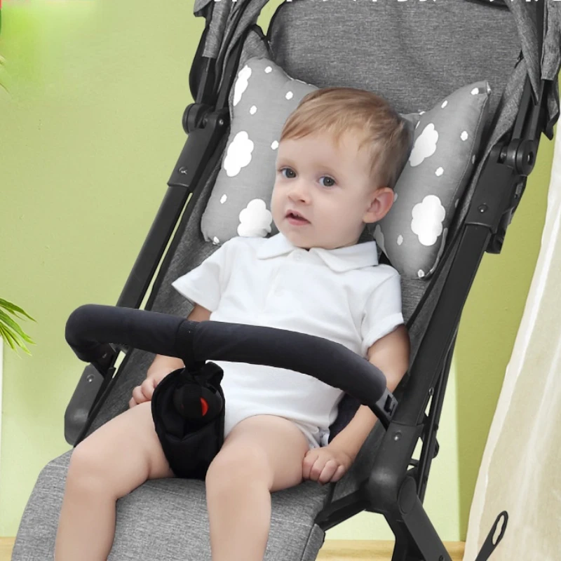 Baby Stroller Pillow Neck Shockproof Cotton Baby Butterfly Pillow Neonatal Anti-Offset Head Styling Pillow baby jogger double stroller accessories	