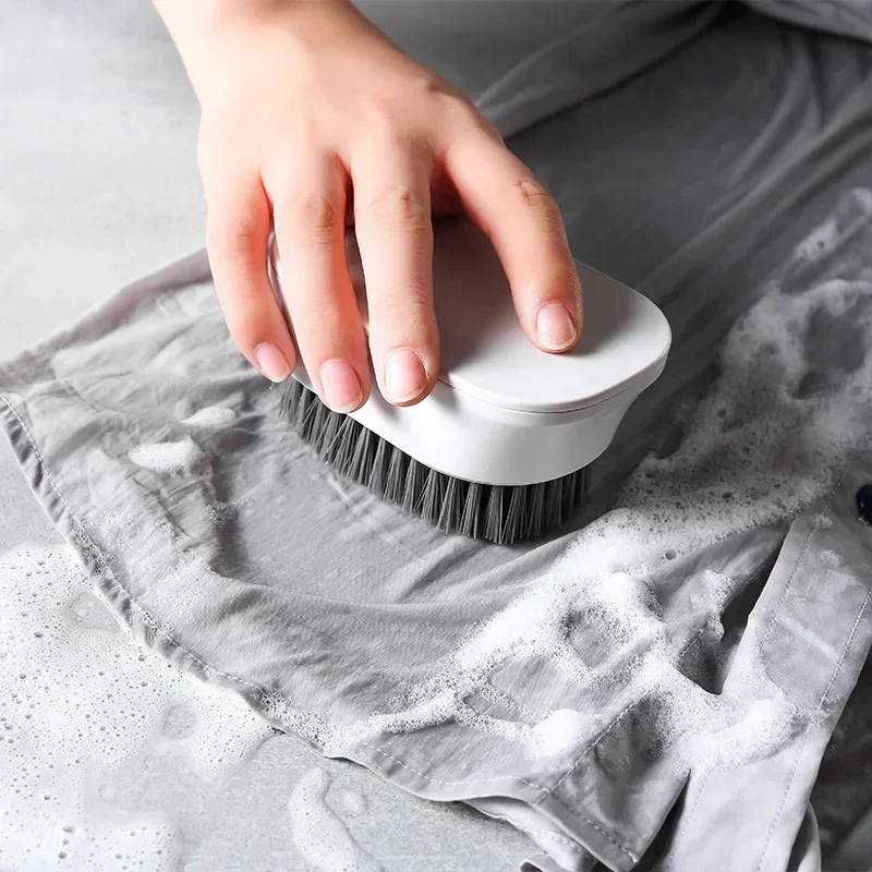 Household Clothes Small Soft Brush for Laundry, Wash Hard Wool Sweater and Shoes Plate 3