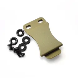 Enhanced Kydex Belt Clip for Holsters & Sheaths - Outdoor DIY Pocket Accessory (GR)